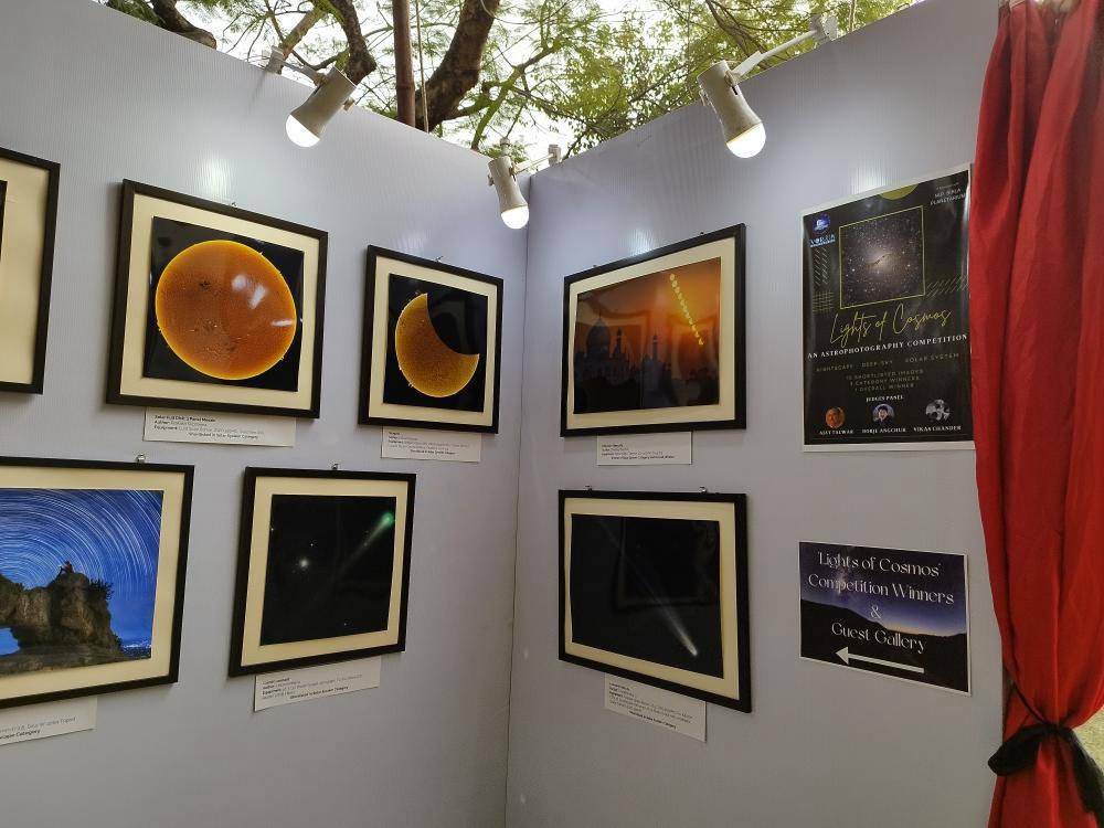 The Lights of Cosmos winners' and guest gallery at Birla Planetarium.
