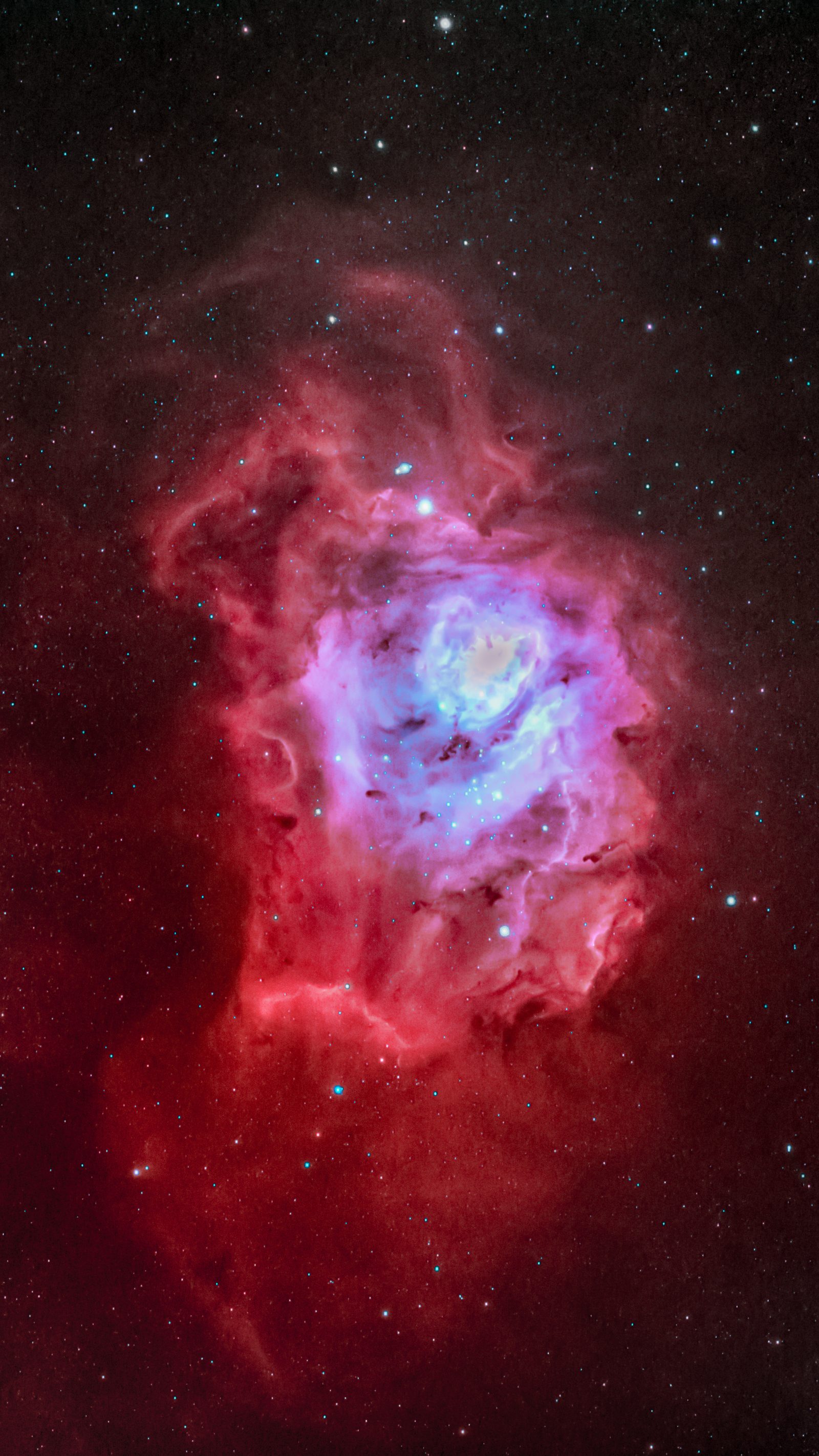 M8, the Lagoon Nebula, captured in October 2020.